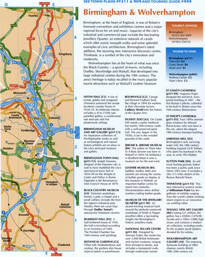 Birmingham & Wolverhampton road map