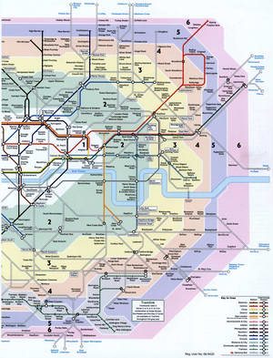 Map of London and suburban railways