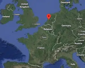 Where is Amsterdam on the world map?