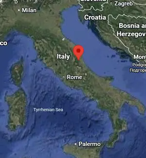 Where is Ascoli Piceno (Italy) on the world map?