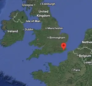 Where is Ashford UK on the world map?