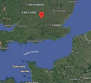 Where is Aylesbury UK on the world map?