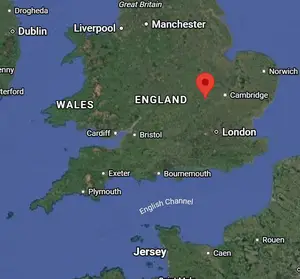 Where is Bedford UK on the world map?