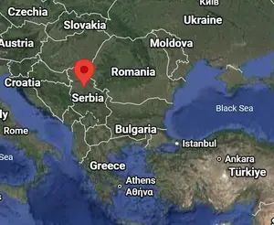 Where is Belgrade on the world map?