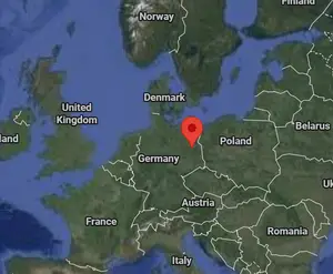 Where is Berlin on the world map?