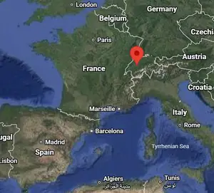 Where is Bern on the world map?