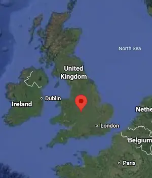 Where is Birmingham UK on the world map?