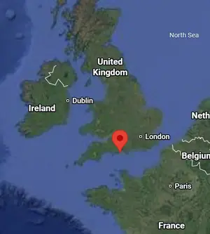 Where is Bournemouth UK on the world map?