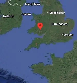 Where is Brecon on the world map?