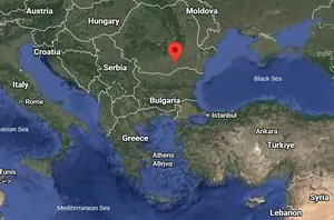 Where is Bucharest on the world map?