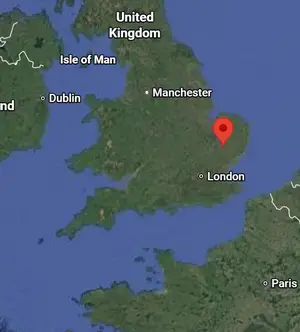 Where is Bury St Edmunds on the world map?