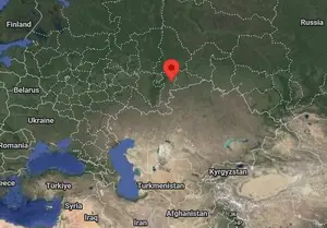 Where is Chelyabinsk (Russia) on the world map?