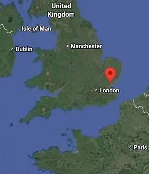 Where is Colchester on the world map?