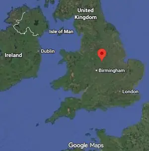 Where is Derby on the world map?