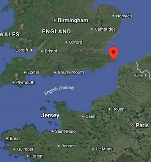 Where is Dover on the world map?