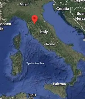 Where is Firenze (Italy) on the world map?