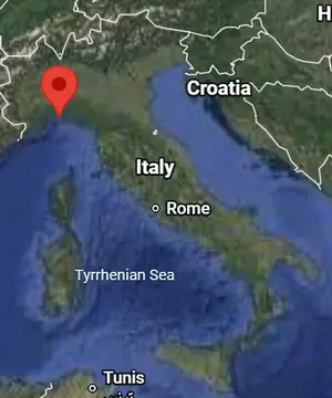 Where is Genova (Italy) on the world map?