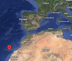 Where is Las Palmas de Gran Canaria on the world map?