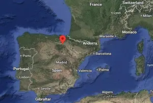 Where is Logrono on the world map?