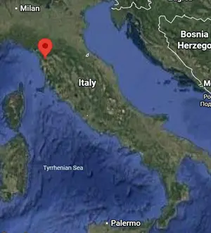 Where is Lucca (Italy) on the world map?