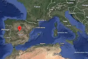 Where is Madrid on the world map?
