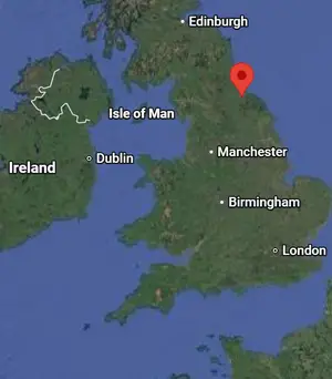 Where is Middlesbrough on the world map?