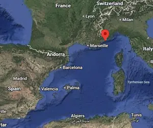 Where is Monaco on the world map?