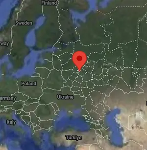 Where is Moscow on the world map?