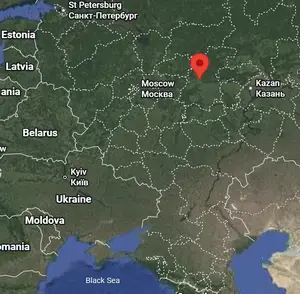 Where is Nizhniy Novgorod (Russia) on the world map?