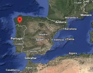 Where is Orence (Spain) on the world map?
