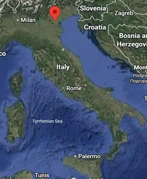 Where is Padova (Italy) on the world map?
