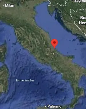 Where is Pescara (Italy) on the world map?