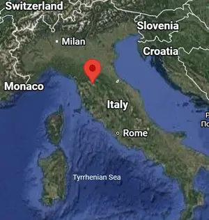 Where is Prato (Italy) on the world map?