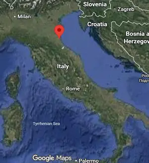 Where is Ravenna (Italy) on the world map?