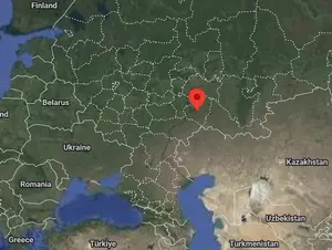 Where is Samara (Russia) on the world map?
