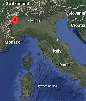 Where is Torino (Italy) on the world map?