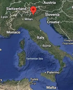 Where is Trento (Italy) on the world map?