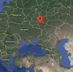 Where is Voronezh (Russia) on the world map?