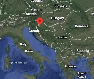 Where is Zagreb on the world map?