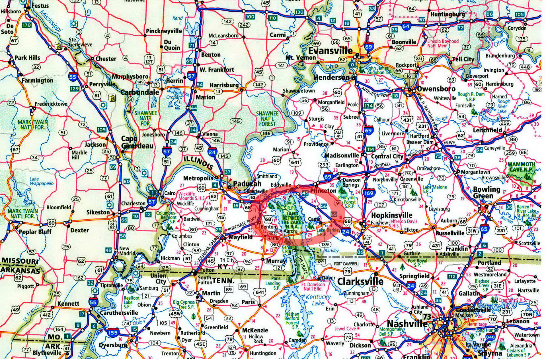 Hillman Ferry Campground KY