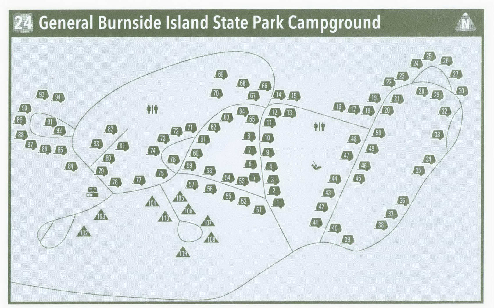 General Burnside Island State Park Campground