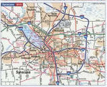 Syracuse highway and local roads map