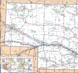 map of western Nebraska