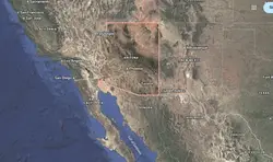 Where is Arizona located in USA?
