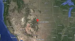 Where is Arvada, Colorado on the map?