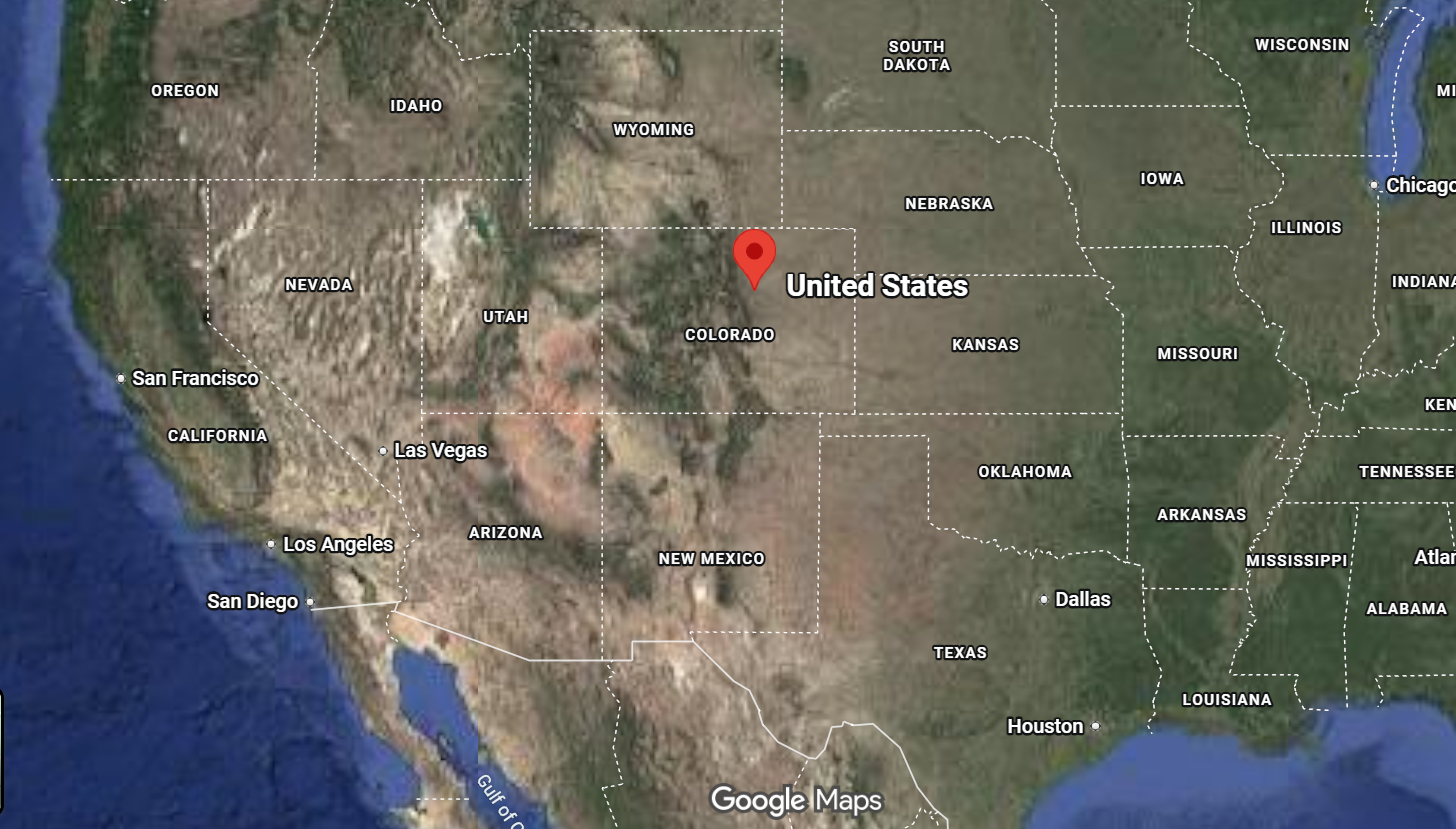 Where is Aurora, Colorado on the map?