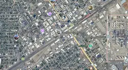 Tourist map of downtown Billings, Montana