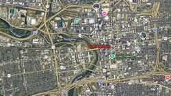 Tourist map of downtown Columbus, Ohio