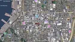 Tourist map of downtown Everett, Washington
