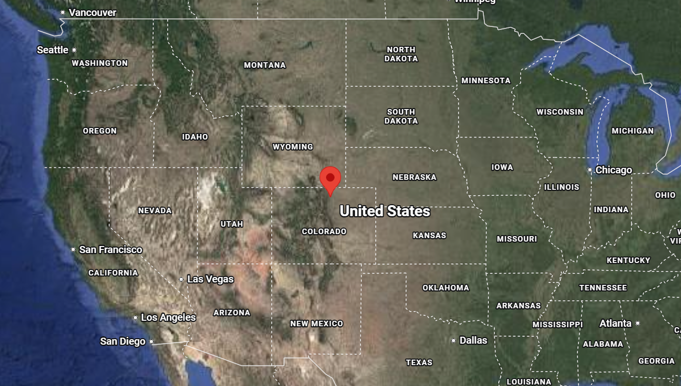 Where is Fort Collins, Colorado on the map?